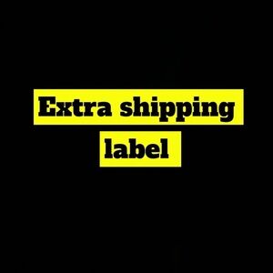 Extra Shipping Label